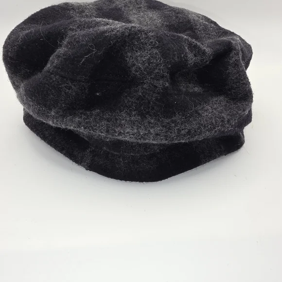 Burberry Edith Check Exploded newsboy hat. Wool Blend Sz L. - Picture 3 of 5